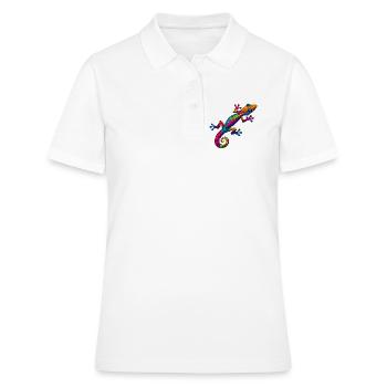 Gecko - Polo Femme - blanc - Devant - Ailine (174cm)