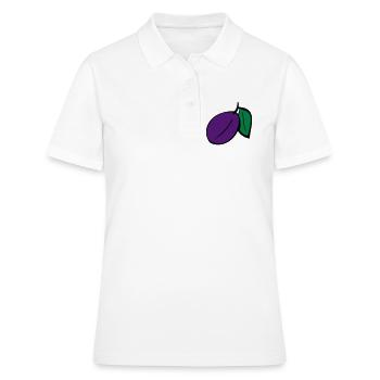 Prune - Polo Femme - blanc - Devant - Ailine (174cm)