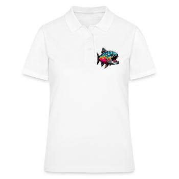 Piranha - Polo Femme - blanc - Devant - Ailine (174cm)