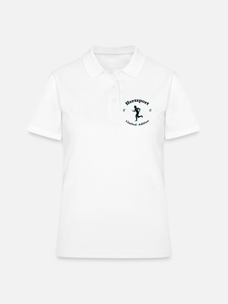 Hertz Sport - Polo Femme - blanc