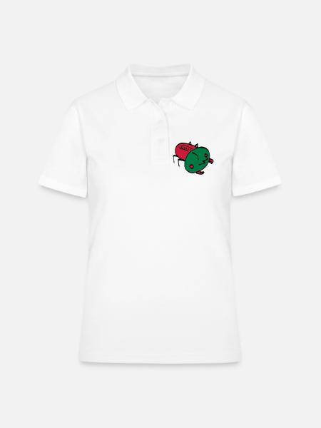 couleur insecte vecteur insecte animal rampant - Polo Femme - blanc