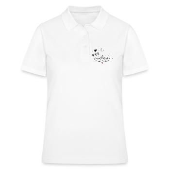 Festival de musique Festival de musique - Polo Femme - blanc - Devant - Ailine (174cm)