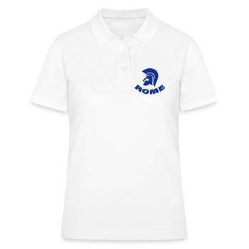 ROME - Frauen Polo Shirt - Weiß - Vorne - Ailine (174cm)