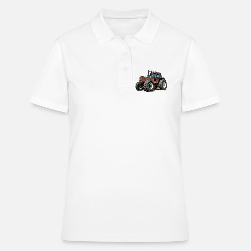 Ackerbeast 100 - Polo Femme - blanc