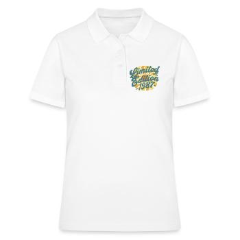 Limited Edition 1987 Geburtstag - Frauen Polo Shirt - Weiß - Vorne - Ailine (174cm)