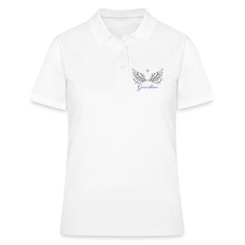 Ailes d’ange Ailes d’ange Gardien - Polo Femme - blanc - Devant - Ailine (174cm)