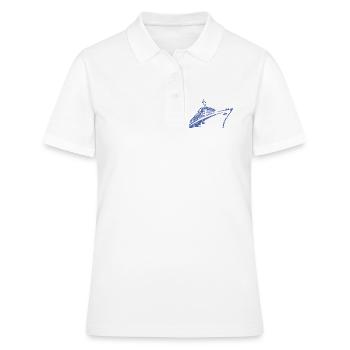 Bateau de croisière Navire de croisière Luxe - Polo Femme - blanc - Devant - Ailine (174cm)