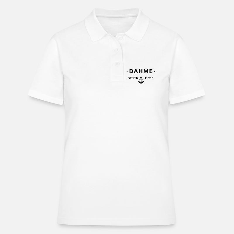 Dahme Coordinates - Women's Polo Shirt - white