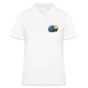 Plateau Est - Polo Femme - blanc - Devant - Ailine (174cm)
