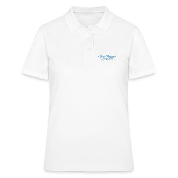 Serre Poncon Coordonnées Lac - Polo Femme - blanc - Devant - Ailine (174cm)