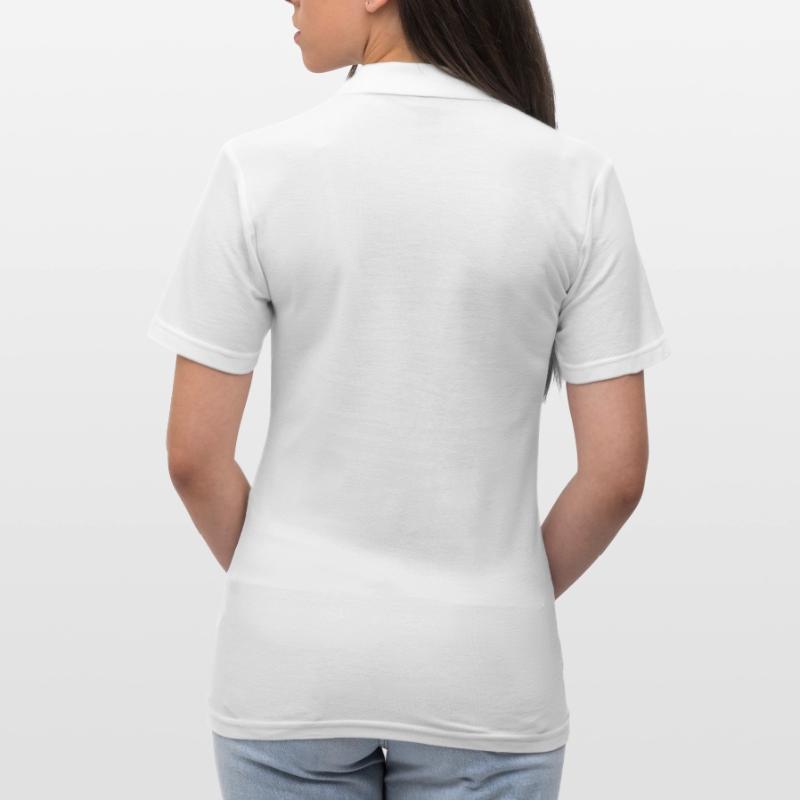 Barcode Strichcode Nerd IT Technik Design Frauen Polo Shirt