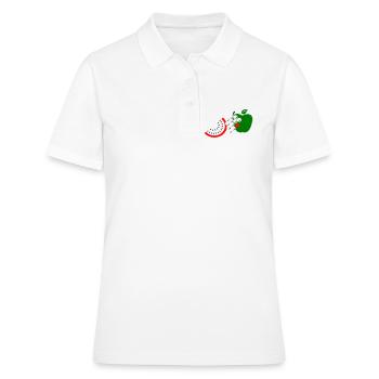 Obst - Frauen Polo Shirt - Weiß - Vorne - Ailine (174cm)