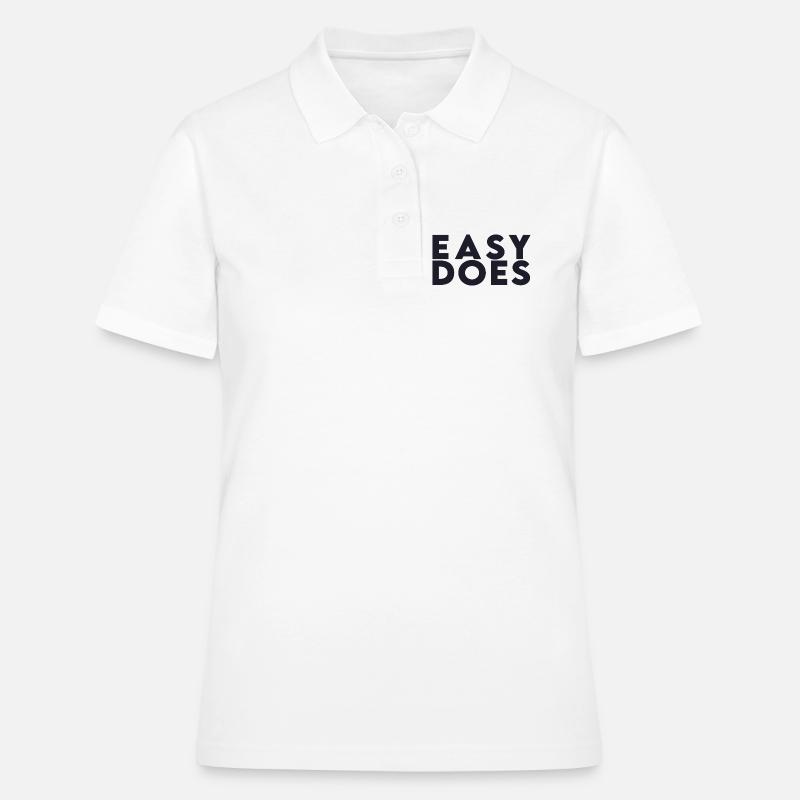 Easy Does - Polo Femme - blanc