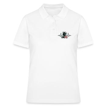 GR20 randonnée Corse trekking - Polo Femme - blanc - Devant - Ailine (174cm)