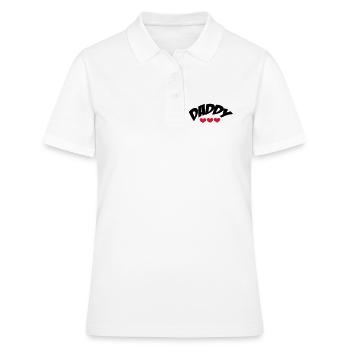 Daddy - Polo Femme - blanc - Devant - Ailine (174cm)