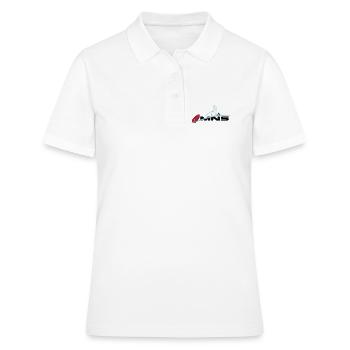MNS maître-nageur sauveteur - Polo Femme - blanc - Devant - Ailine (174cm)
