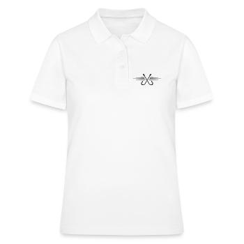Icône d’hameçon - Polo Femme - blanc - Devant - Ailine (174cm)