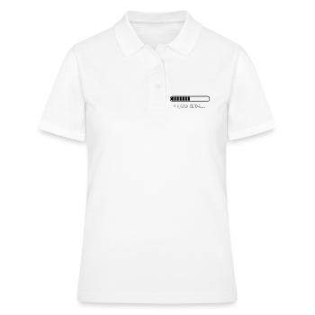 Loading - Women's Polo Shirt - white - Front - Ailine (174cm)