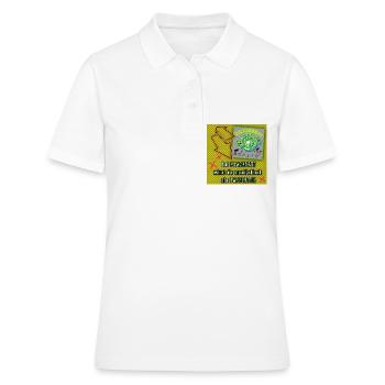 KRACKSATT - Polo Femme - blanc - Devant - Ailine (174cm)