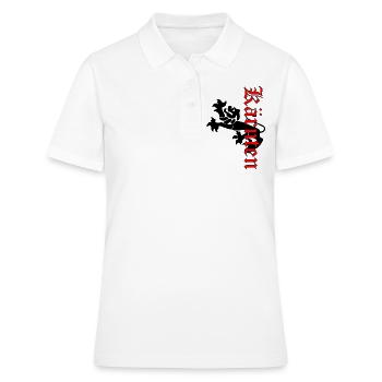 Carinthie - Polo Femme - blanc - Devant - Ailine (174cm)
