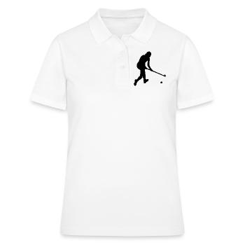 Hockey hockey de hockey cadeau de joueur équipe - Polo Femme - blanc - Devant - Ailine (174cm)