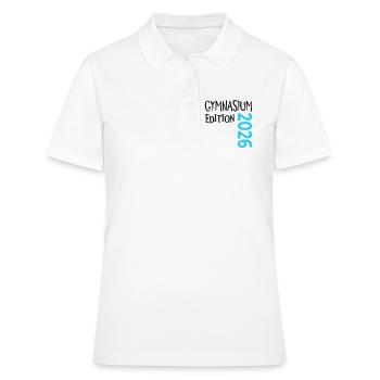 Gymnasium 2026 - Women's Polo Shirt - white - Front - Ailine (174cm)