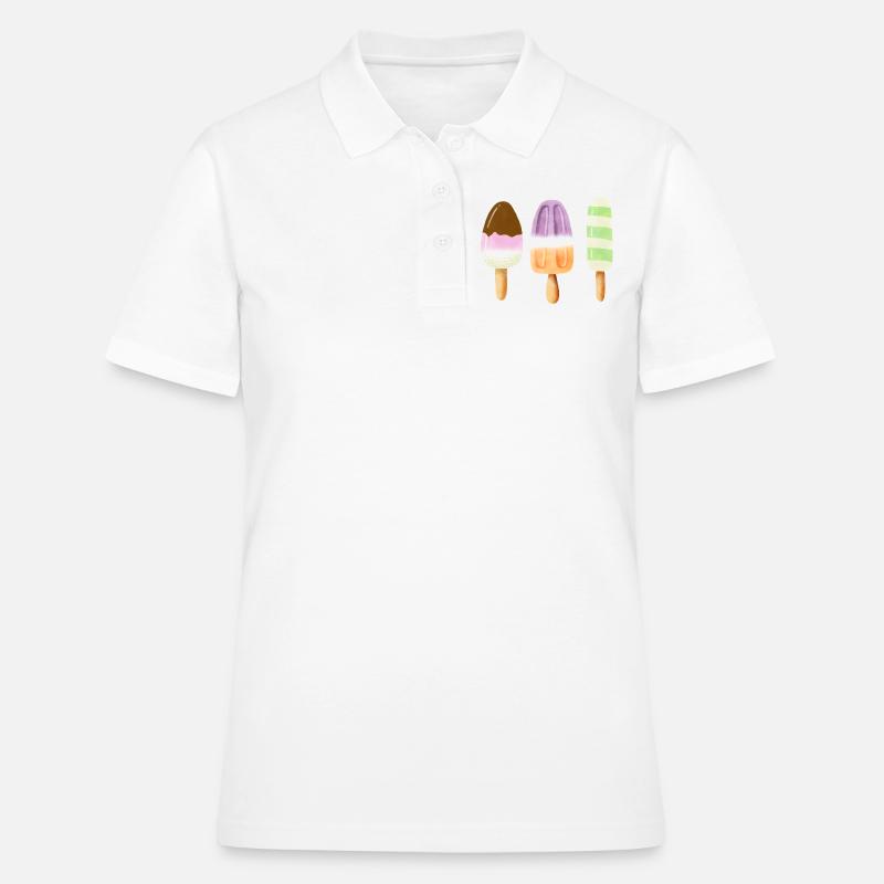 Popsicles - Women's Polo Shirt - white