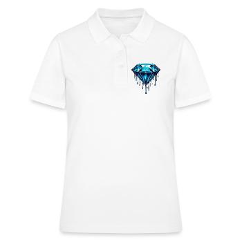Diamant - Polo Femme - blanc - Devant - Ailine (174cm)