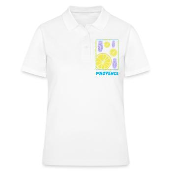 The good life in Provence - Women's Polo Shirt - white - Front - Ailine (174cm)