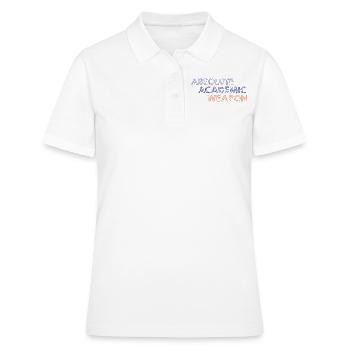 Arme académique absolue de l’étudiant - Polo Femme - blanc - Devant - Ailine (174cm)
