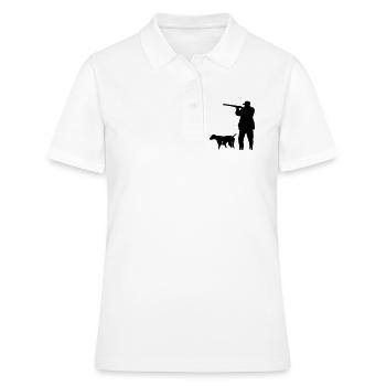 chasseur - Polo Femme - blanc - Devant - Ailine (174cm)