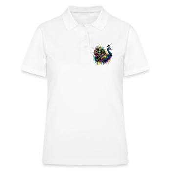 Paon - Polo Femme - blanc - Devant - Ailine (174cm)