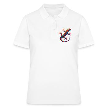 Gecko - Polo Femme - blanc - Devant - Ailine (174cm)