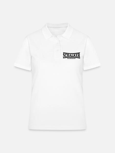 Schalker Gelsenkirchen - Frauen Polo Shirt - Weiß