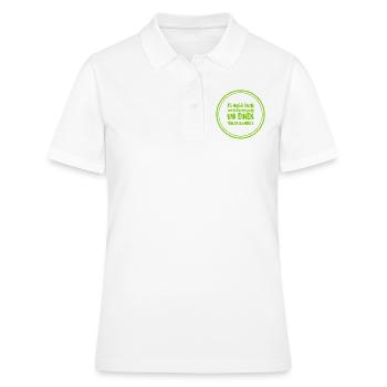 offenkundiger Fehler - Frauen Polo Shirt - Weiß - Vorne - Ailine (174cm)