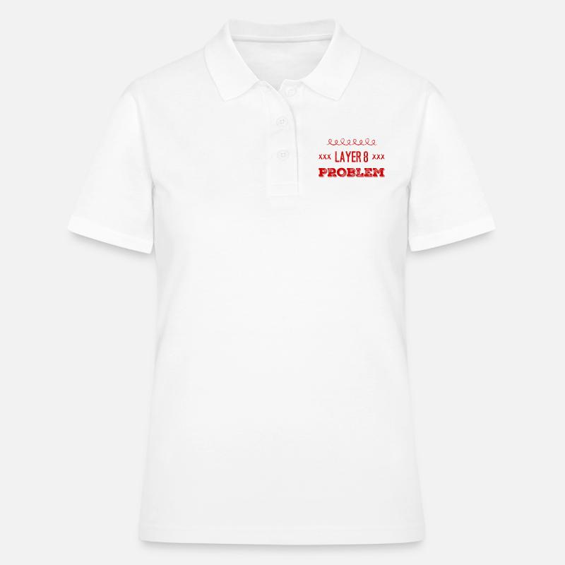 Layer 8 again - Women's Polo Shirt - white