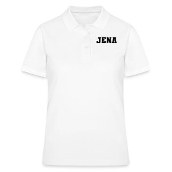 Jena - Frauen Polo Shirt - Weiß - Vorne - Ailine (174cm)