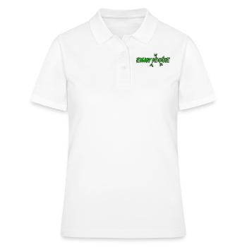 enjoy veggie - Frauen Polo Shirt - Weiß - Vorne - Ailine (174cm)