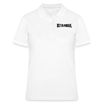 Istanbul - Polo Femme - blanc - Devant - Ailine (174cm)