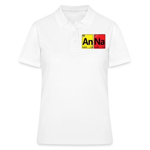 Anna - Dein Name im Chemie-Look - Frauen Polo Shirt
