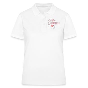 Mariée Mariée à être mariage Alpaga Lama JGA - Polo Femme - blanc - Devant - Ailine (174cm)