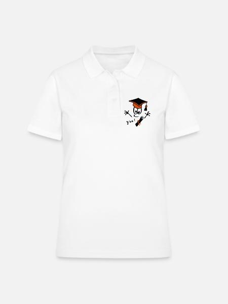 docteur - Polo Femme - blanc