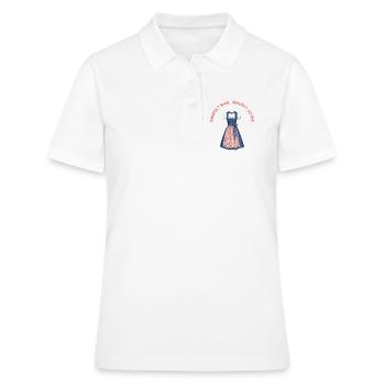 Cornelian cherry? Naa. Fun? Yo eh! - Women's Polo Shirt - white - Front - Ailine (174cm)