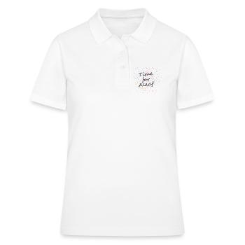 Carnaval de Cologne - Temps pour Alaaf - Chemise du Carnaval - Polo Femme - blanc - Devant - Ailine (174cm)