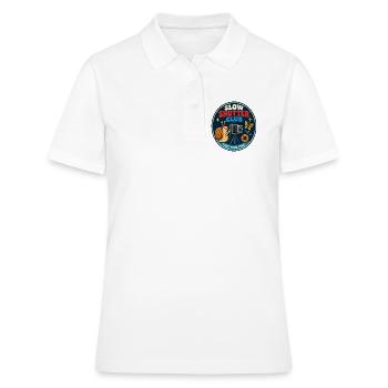 Club de l’obturateur lent pour les amateurs de photographie - Polo Femme - blanc - Devant - Ailine (174cm)
