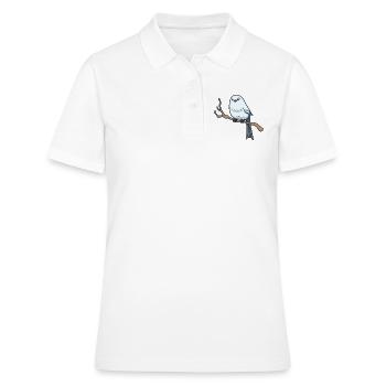 Queue Kawaii - Polo Femme - blanc - Devant - Ailine (174cm)