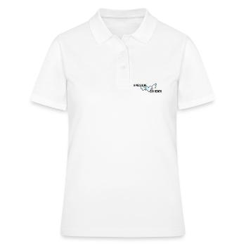 Trauer um den Sohn Sternenkind Abschied Herz Liebe - Frauen Polo Shirt - Weiß - Vorne - Ailine (174cm)