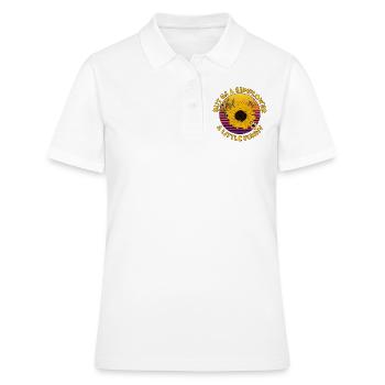 Tournesol - Polo Femme - blanc - Devant - Ailine (174cm)