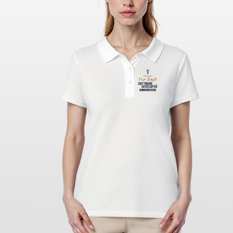 Best Software Developer World Full Stack Software Women's Polo Shirt