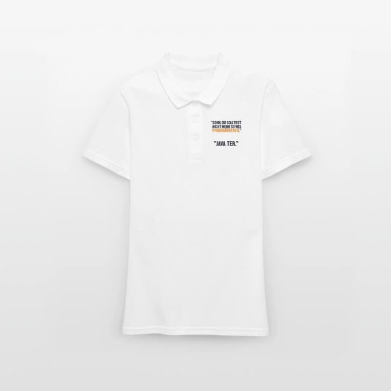 Sohn Programmieren Ja Vater Developer Coder Frauen Polo Shirt